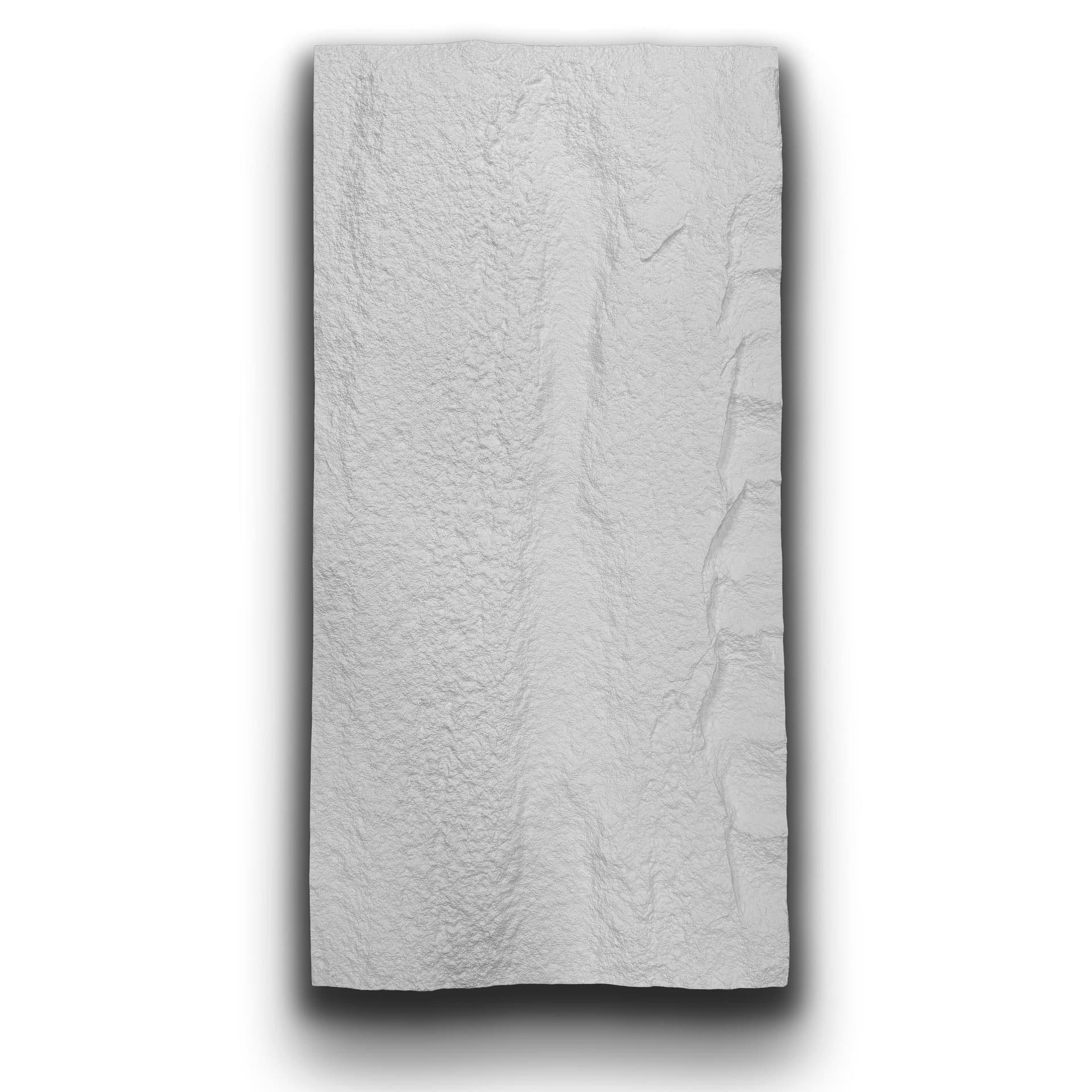 pannello di Rivestimento interno-esterno in PU effetto pietra BIANCA ultrarealistico ed isolante 60x120cm in 3 modelli - 18