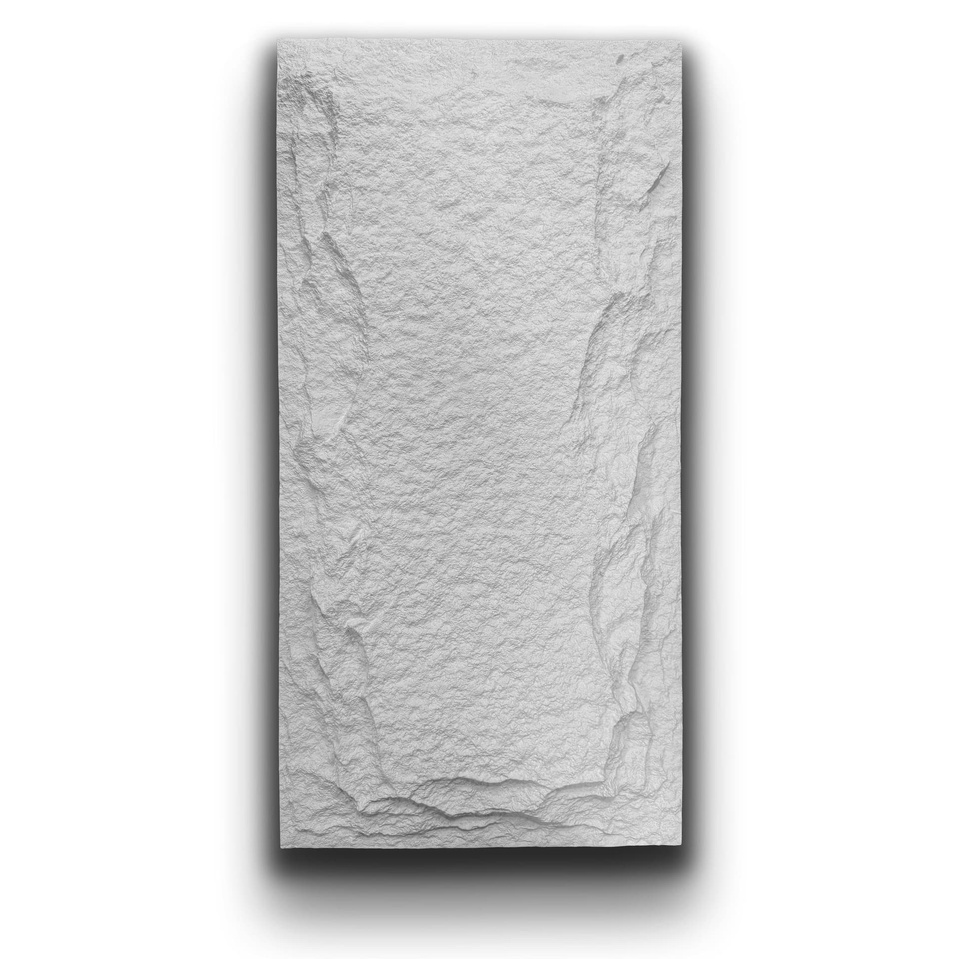 pannello di Rivestimento interno-esterno in PU effetto pietra BIANCA ultrarealistico ed isolante 60x120cm in 3 modelli - 16