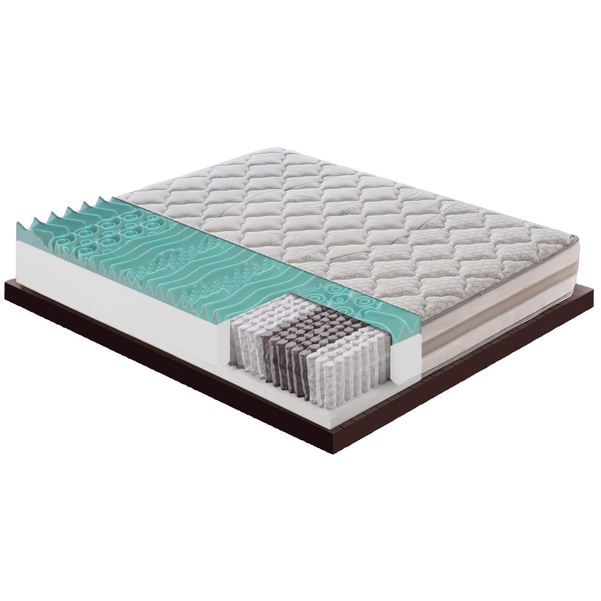 Materasso 800 molle e Memory Foam - 9 zone differenziate - sfoderabile - alto 25 cm in Materassi iLoveSleep - Concesio, commercioVirtuoso.it
