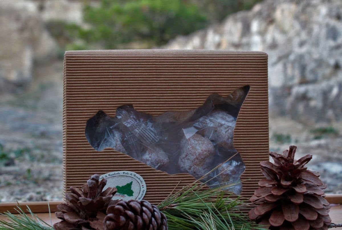 Paste di Mandorla Siciliane Carton Box 250g in Assortiti Tesori Di Sicilia - Nicosia, commercioVirtuoso.it
