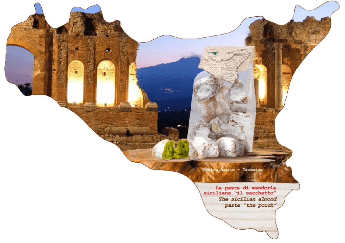 Paste di Mandorla Siciliane Travel Pack 240g in Aspartame Tesori Di Sicilia - Nicosia, commercioVirtuoso.it