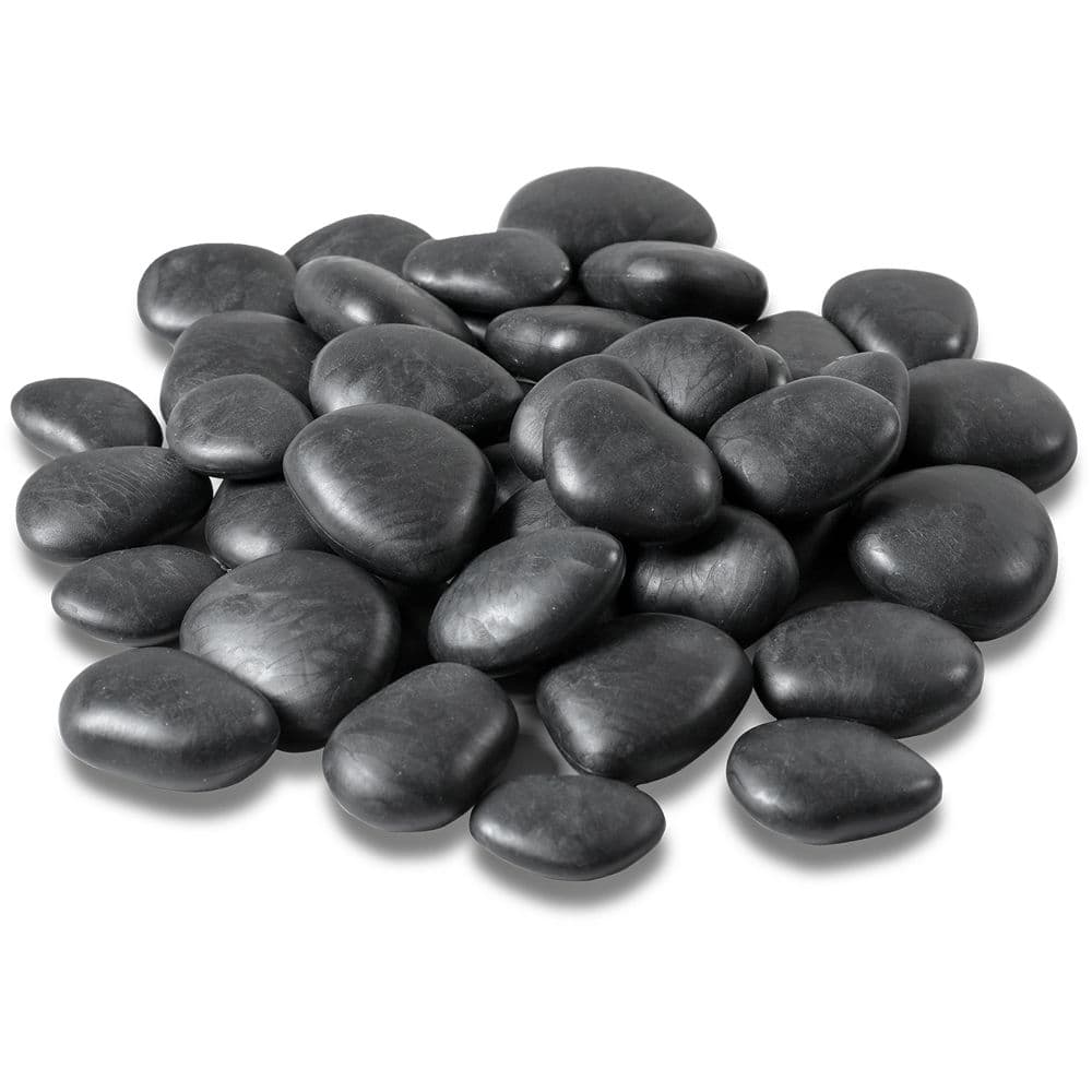 Sassi decorativi in plastica riciclata "re-pebbles" ciottoli antiusura da esterno ed interno - 24