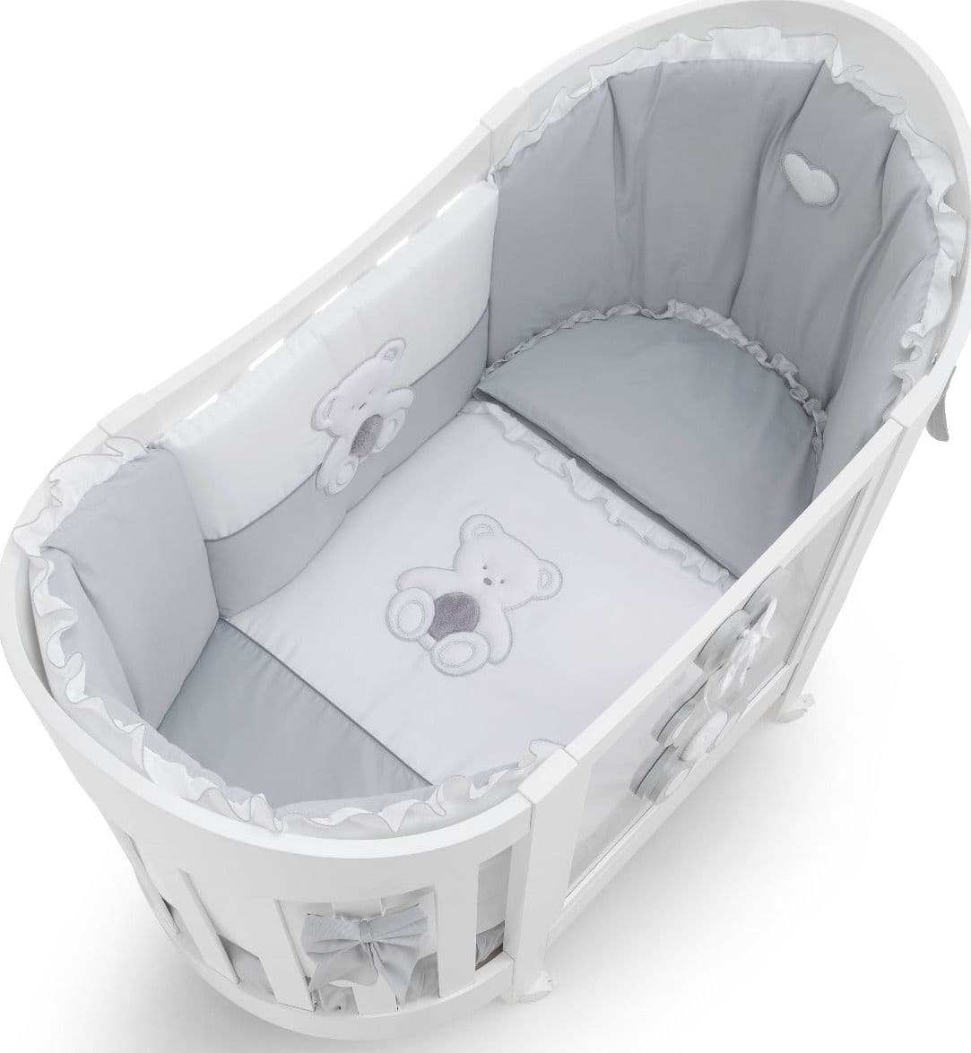 Set Lenzuola Lettino Italbaby Peluche Ovale 3Pz in Completi da lettino con sbarre La Casa Del Bebè - Napoli, commercioVirtuoso.it