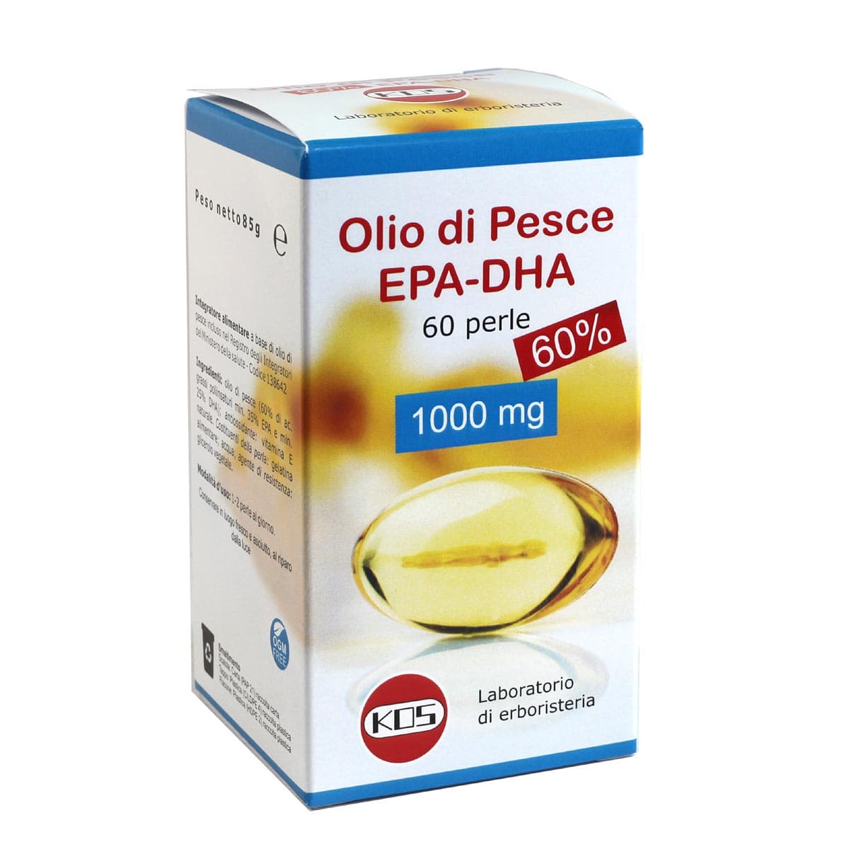 Olio di pesce EPA-DHA 60% 60 perle