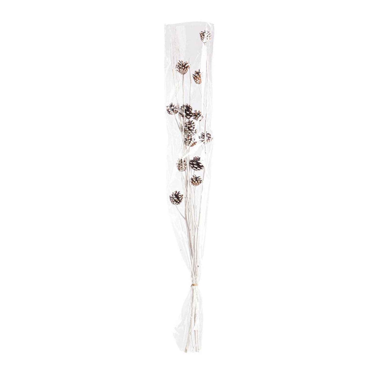 Mazzo artificiale "Elisha" fiori secchi materiale vegetale per decorazione ambienti - 7