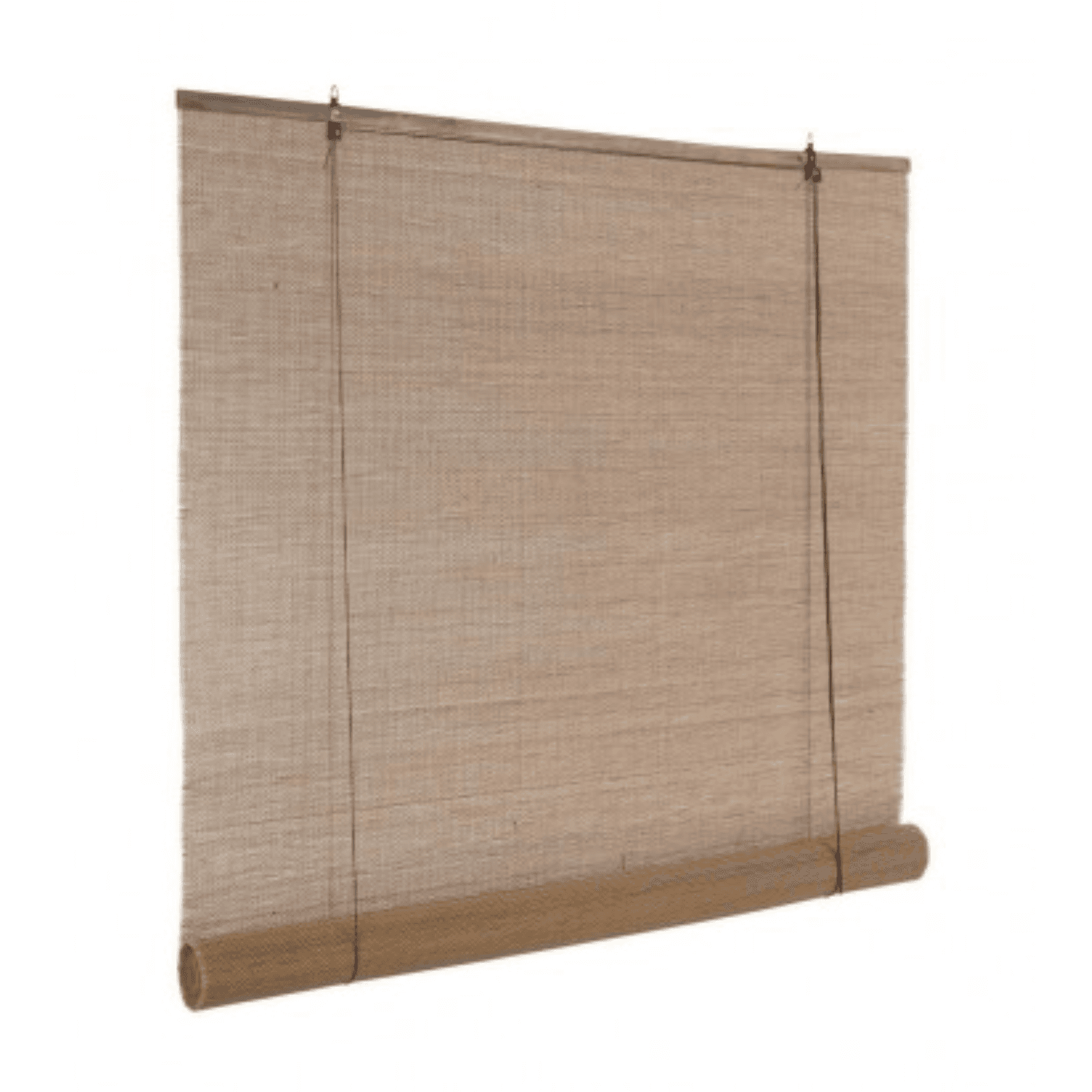 Tenda Pia Marrone in bamboo, barre in legno e filo di poliestere copertura 75% - 7