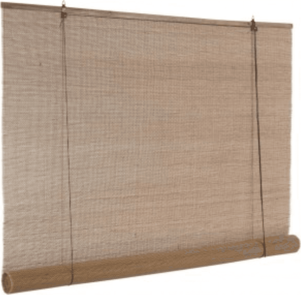 Tenda Pia Marrone in bamboo, barre in legno e filo di poliestere copertura 75% – Bizzotto Homemotion
