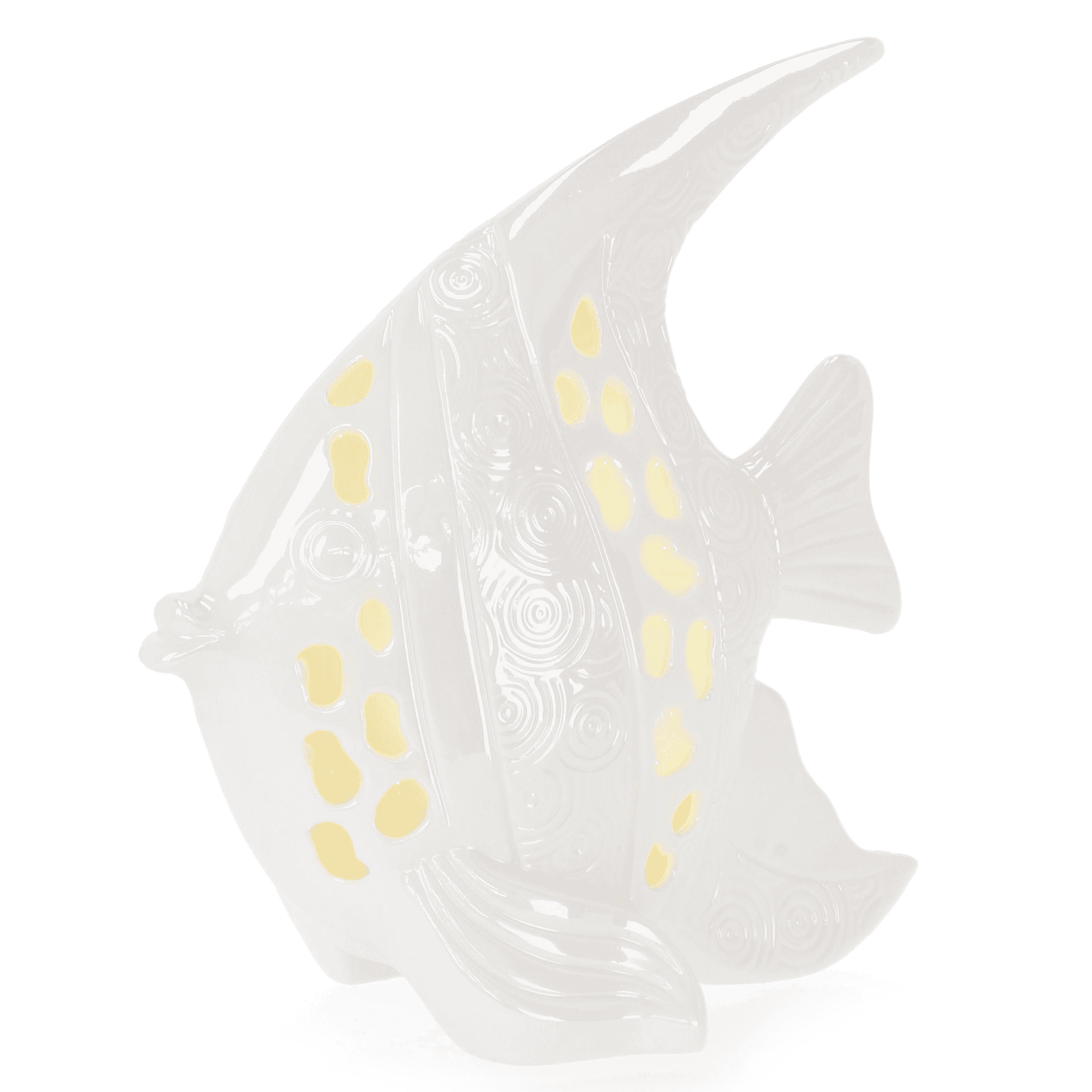 Decorazione capri realizzati in porcellana, con led, funzionanti anche con batteria 3xlr44 incluse - 9