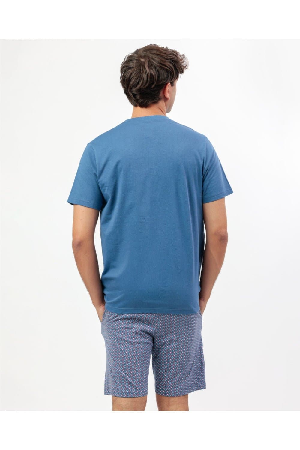 Pigiama Uomo Admas 64757 Classic Sterling Primavera/Estate in Cotone in Autocategorizzazione The King Luxury - San Marcellino, commercioVirtuoso.it