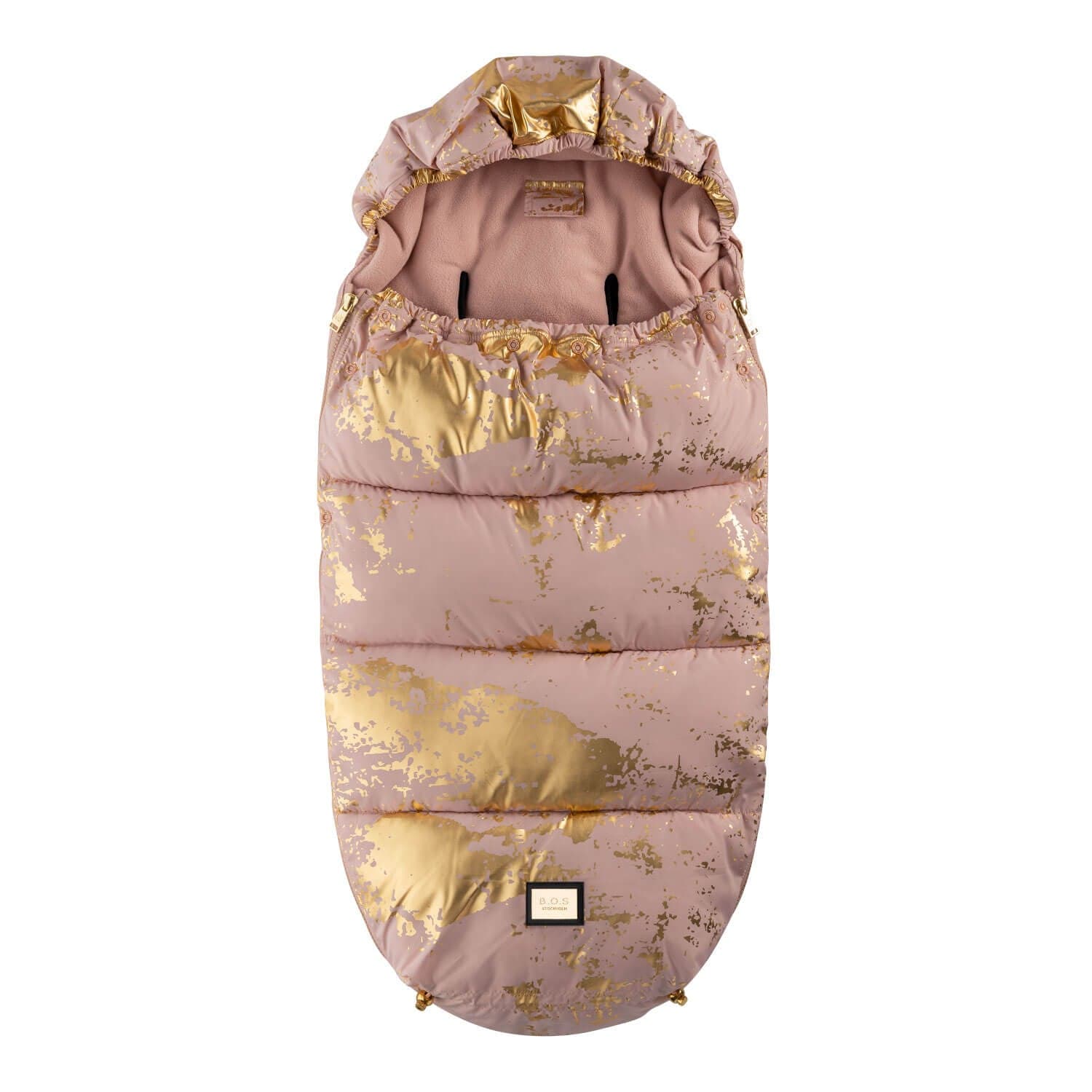 Sacco da Passeggio Bjallra Luxury Pink Golden in Sacchi termici La Casa Del Bebè - Napoli, commercioVirtuoso.it