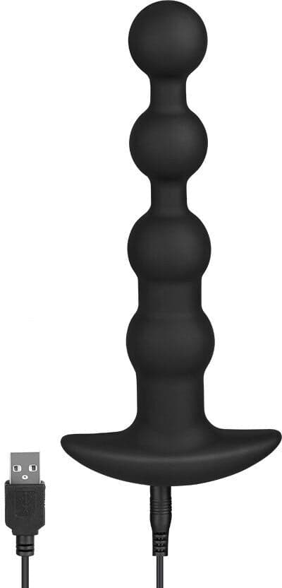 Sfere vibranti anali XL 17 cm nero USB 7 modalità concatenazione progressiva in prodotto Erosdom - Palmi, commercioVirtuoso.it