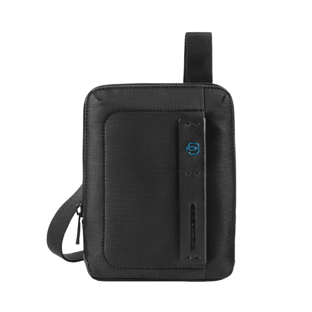 Borsello Piquadro Porta IPadmini - P16 Nero in Tessuto