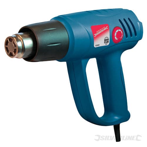 Pistola termica Silverline calore temperatura sverniciatore 2000W 550 °C