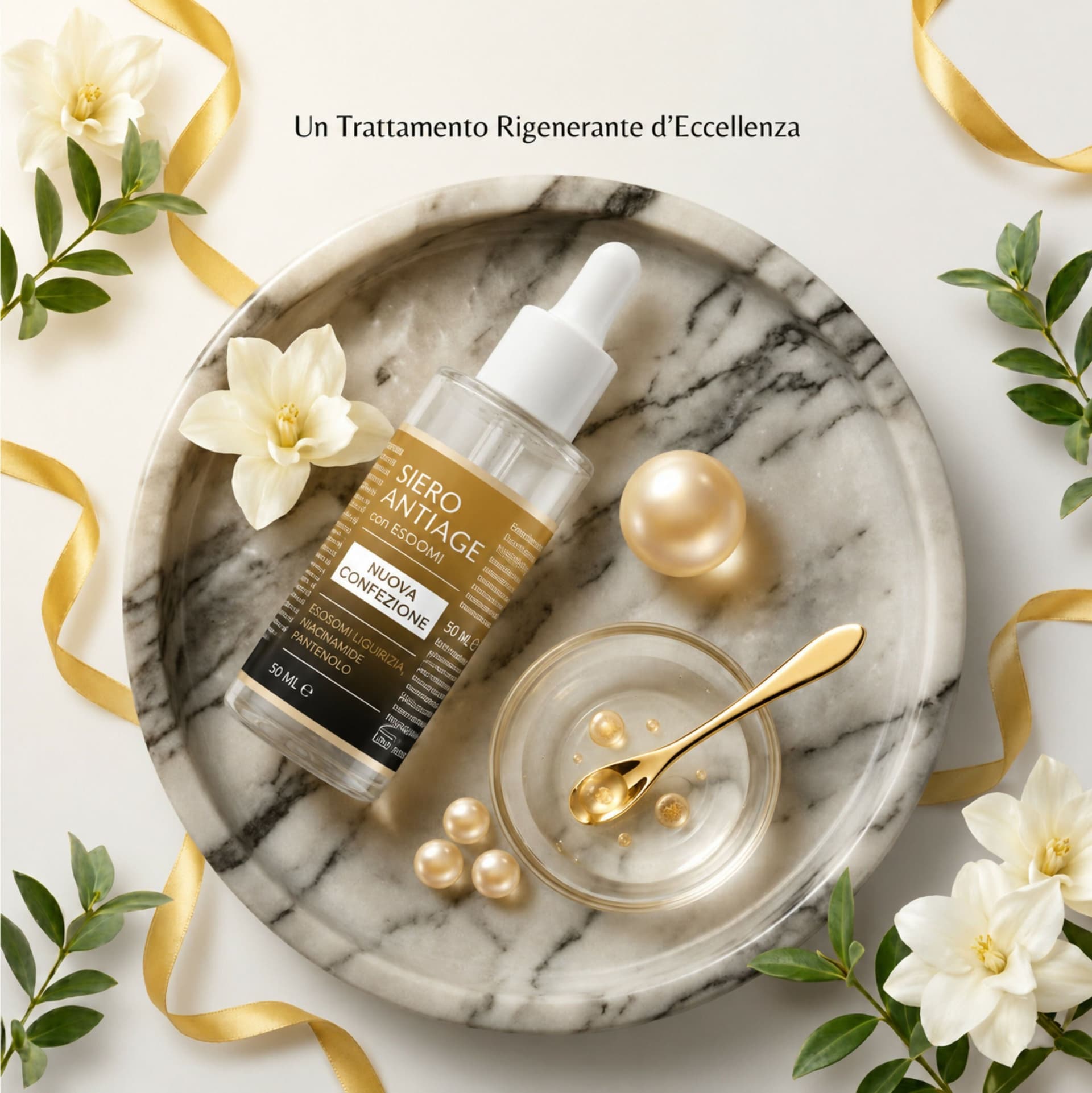 Siero Viso Antiage con Esosomi – Idratante e Rivitalizzante – Effetto Pelle Liscia e Luminosa – Adatto a Tutti i Tipi di Pelle – 50 ml in Sieri e liquidi BasketGuru Italia - Palermo, commercioVirtuoso.it