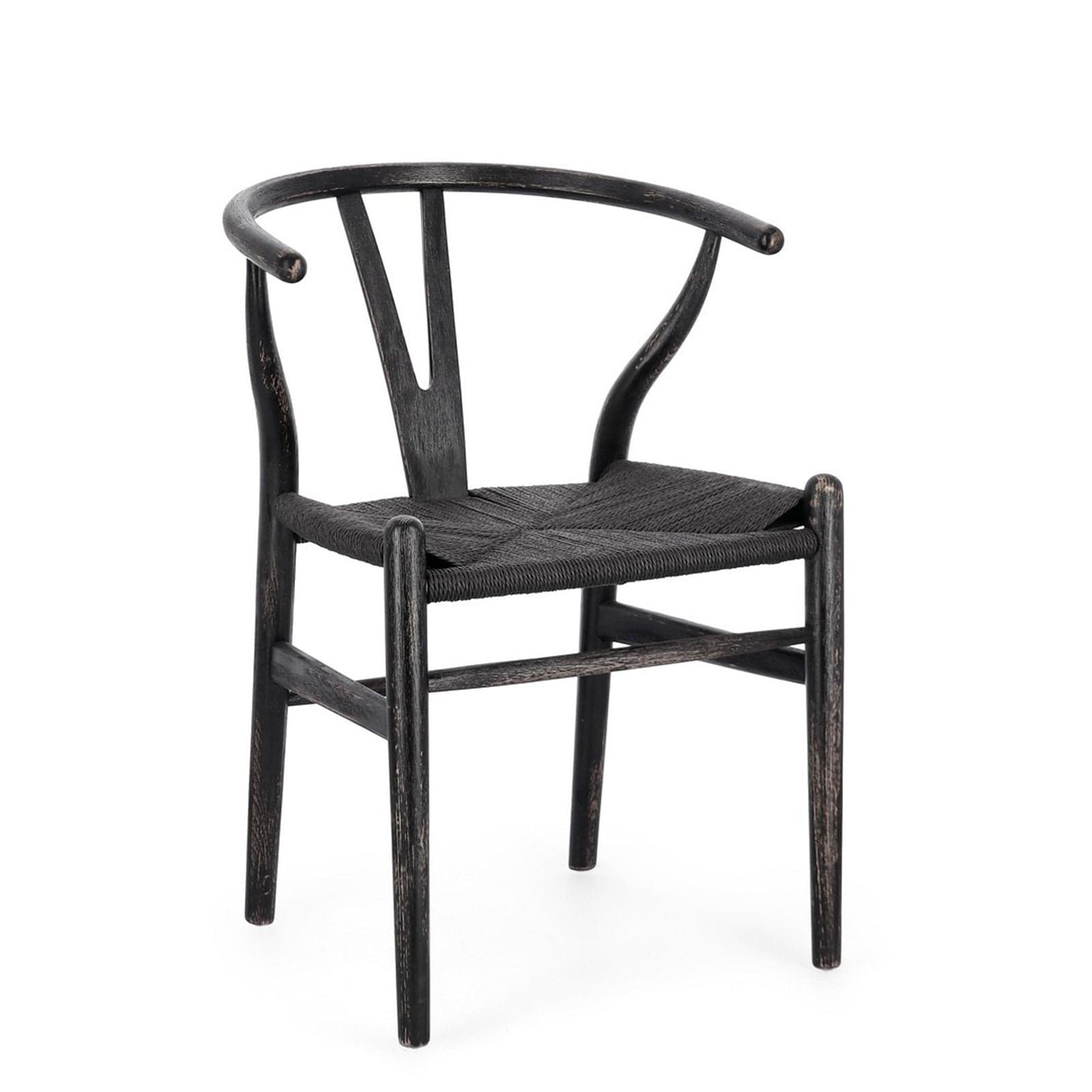 Sedia "Artemia" con struttura in legno di faggio, per arredo interno 50 x 41 x h 77 cm - 5