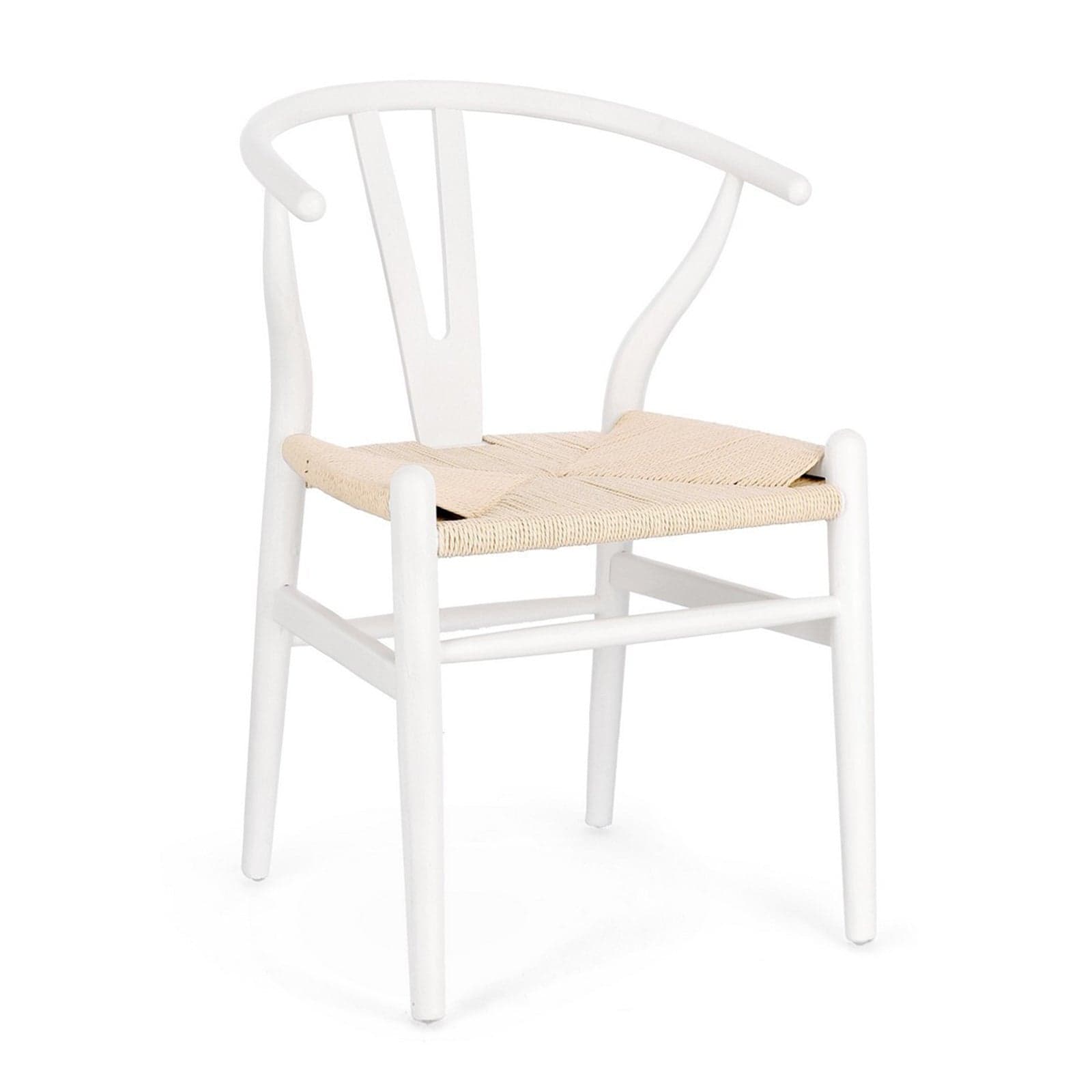 Sedia "Artas" con struttura in legno di olmo, per arredo interno 49 x 42 x h 78 cm - 6