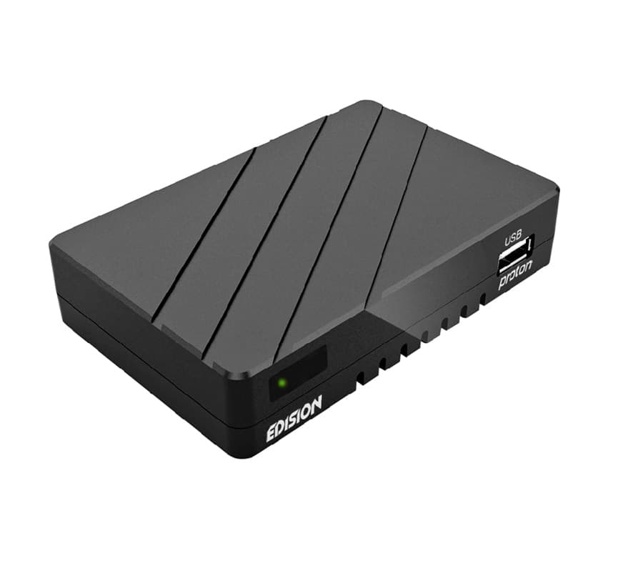 Edision Proton DVB-S2 Ricevitore Satellitare in Client Streaming DFP Elettronica Store - Scafati, commercioVirtuoso.it