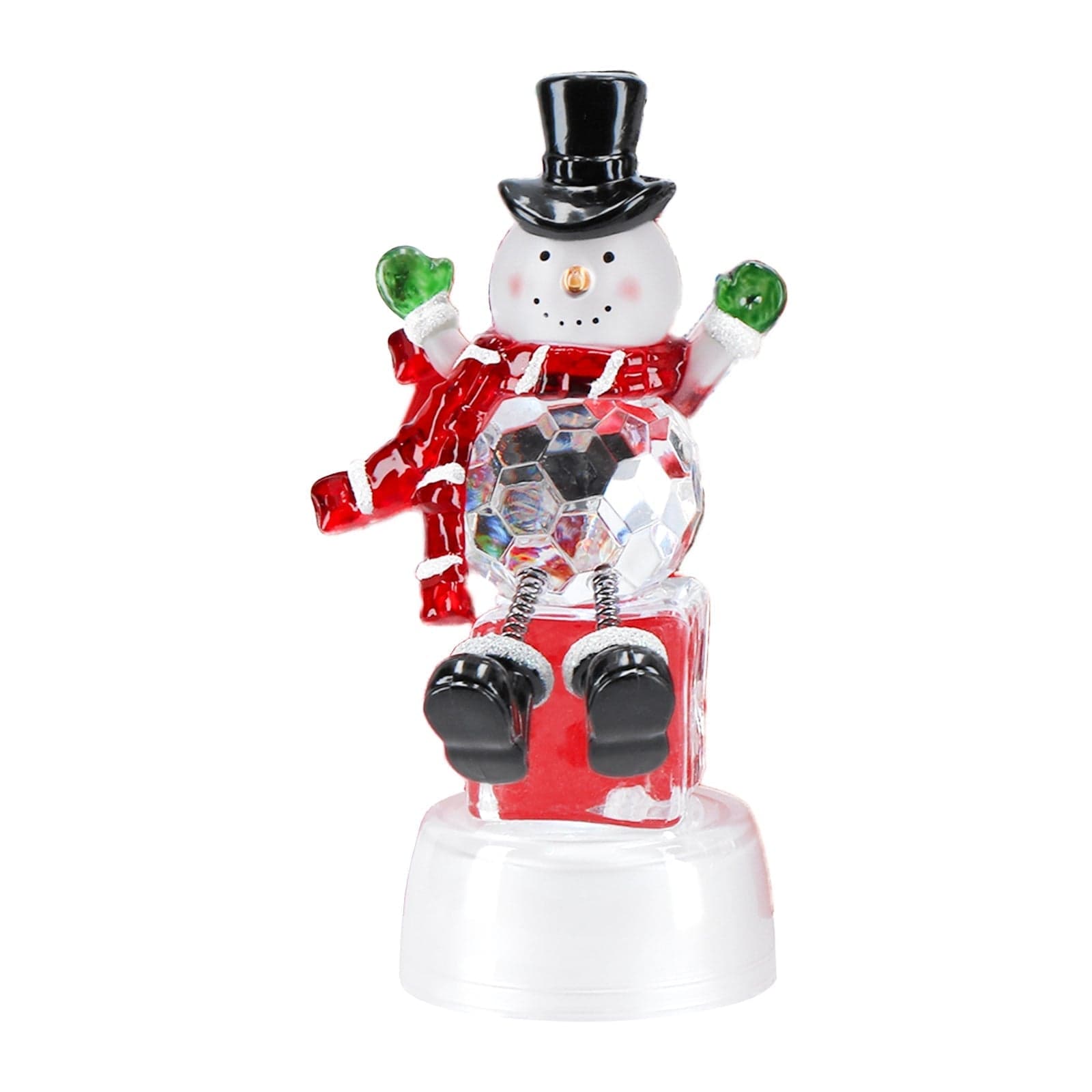 Figure personaggi espositivi con luci Led per decorazioni natalizie - 5
