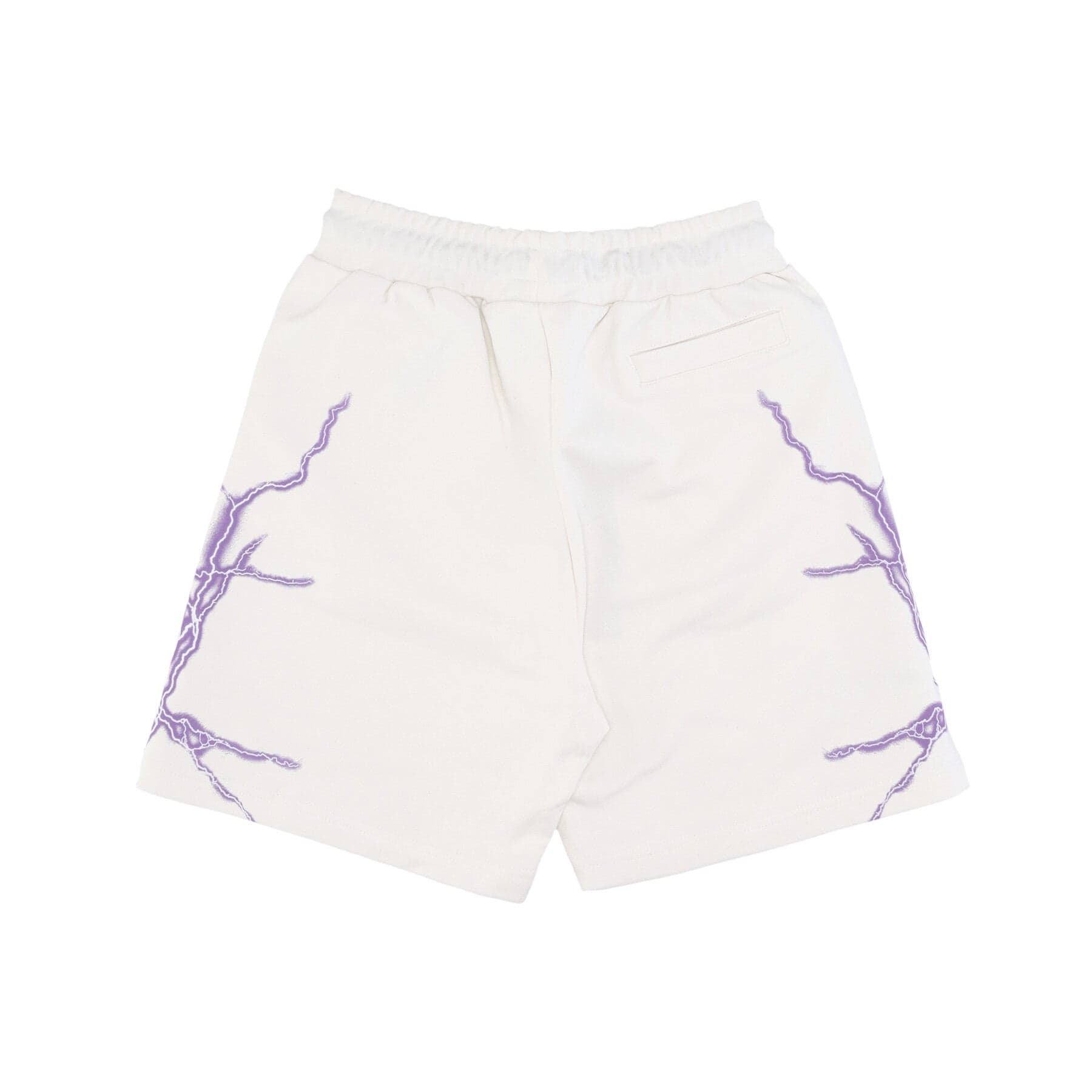 PHOBIA Pantalone Tuta Leggero Uomo Lateral Lightning Print Shorts White/purple da uomo in Pantaloni sportivi Drestige - Casamassima, commercioVirtuoso.it
