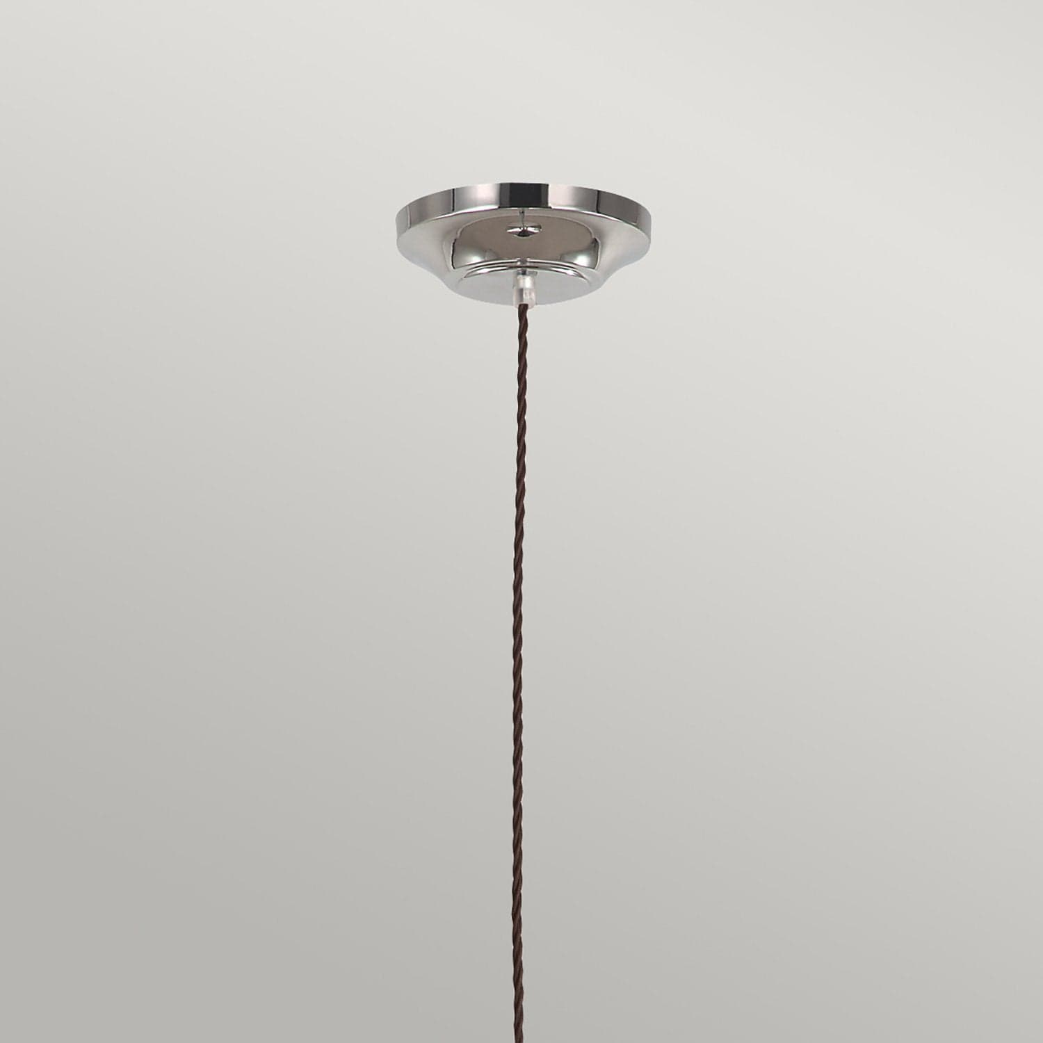 Sospensione Industrial Nordica Provence Acciaio Nichel Lucido 1 Luce E27 in Lampade a sospensione LuceArt - Montecorvino Pugliano, commercioVirtuoso.it