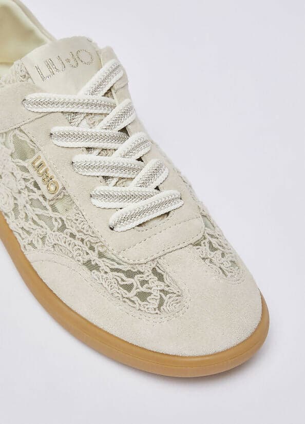 Liujo Donna Sneakers con ricamo macramè in Sneaker casual Cantali Calzature - Randazzo, commercioVirtuoso.it