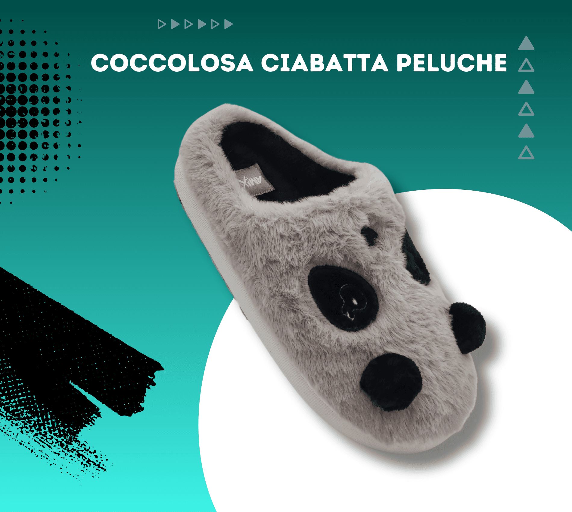 Ciabatte Animali da Donna, Pantofole Invernali Calde e Pelose, Morbide e Simpatiche Babbucce a Panda in Ciabatte moda Primo Calzature - Venezia, commercioVirtuoso.it