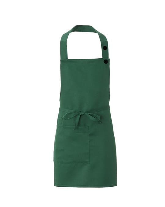 Grembiule Latina Verde Scuro Grembiule Cameriere Regolabile con Pettorina in Grembiuli Dresswork - Como, commercioVirtuoso.it