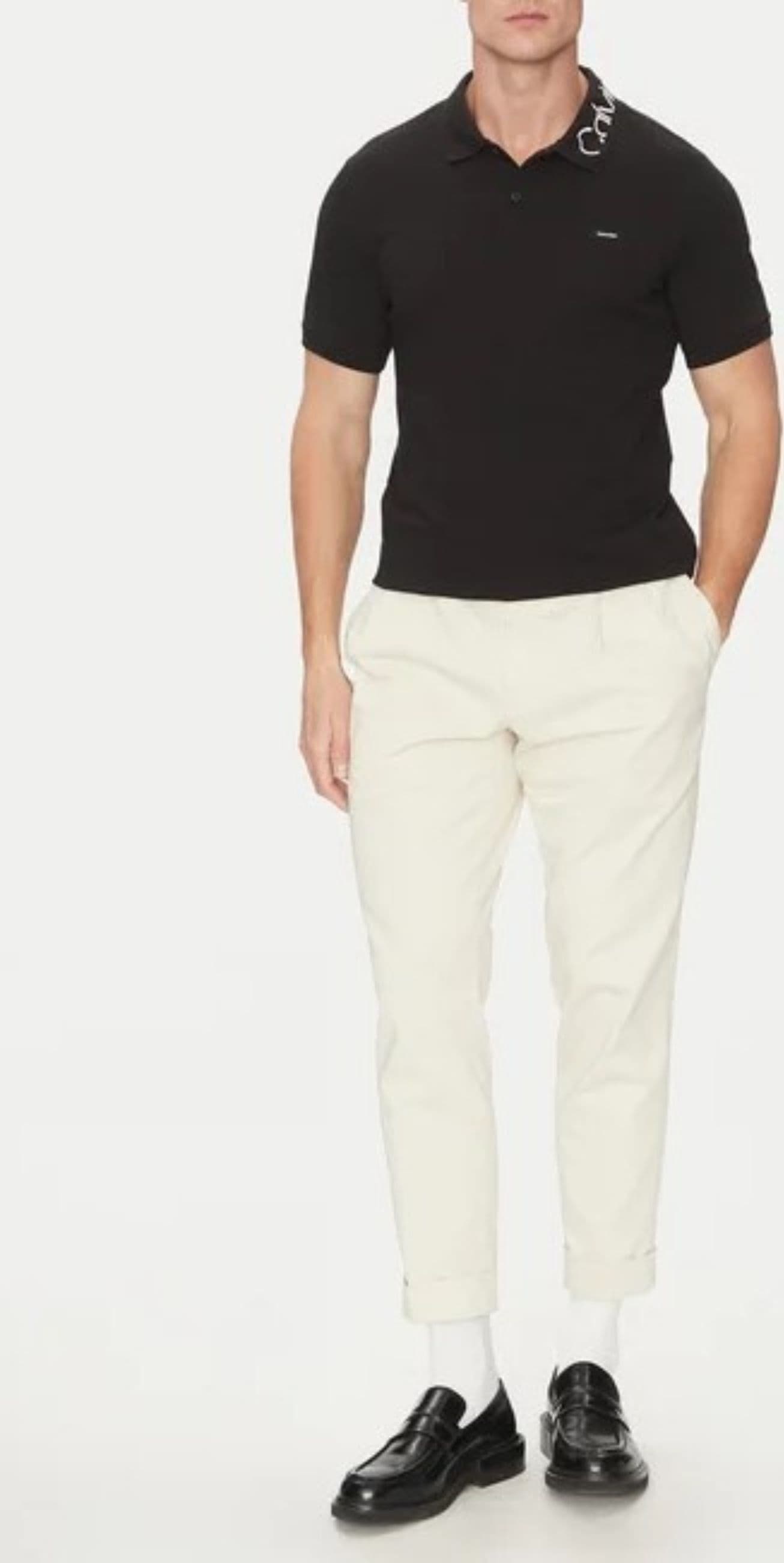 calvin klein POLO STRETCH PIQUE LOGO COLLAR POLO da uomo in Polo Drestige - Casamassima, commercioVirtuoso.it