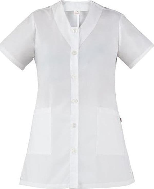 Casacca Camelia Bianco Casacca Donna Manica Corta Cucina Pulizie Medicale in Giacche da chef Dresswork - Como, commercioVirtuoso.it