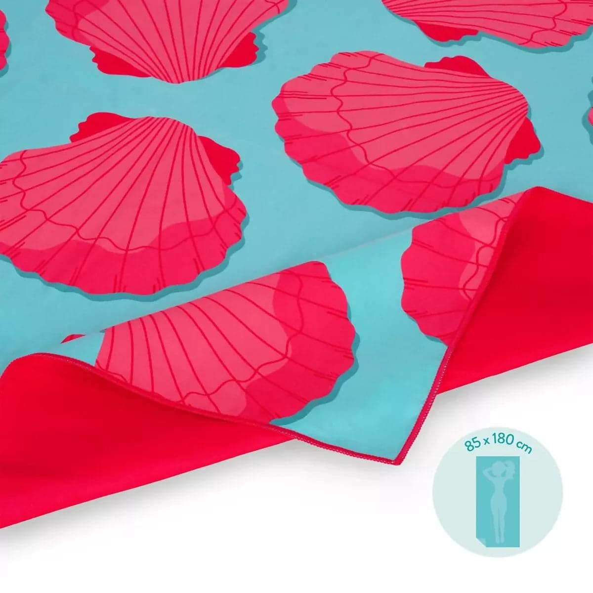 Telo Mare Seashell - Beach Towel in Teli mare Cartoleria Deja Vu - Crotone, commercioVirtuoso.it