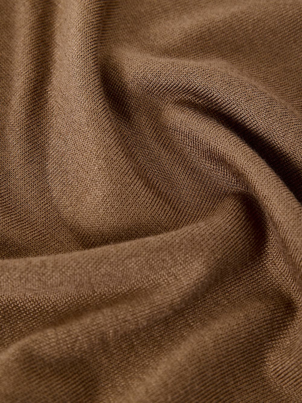 Gran Sasso Maglia Girocollo Marrone in Misto Seta da uomo in Maglioni Drestige - Casamassima, commercioVirtuoso.it