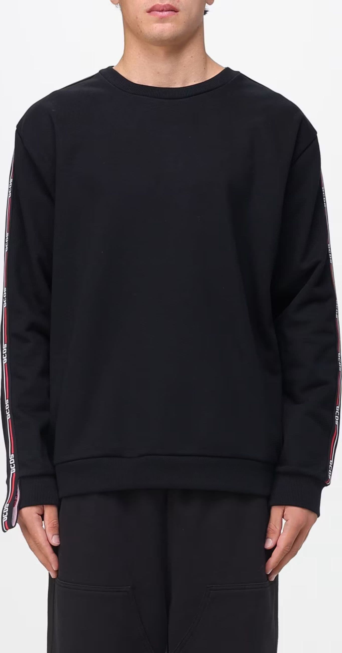 GCDS FELPA LOGO TAPE CREWNECK da uomo in Felpe senza cappuccio Drestige - Casamassima, commercioVirtuoso.it