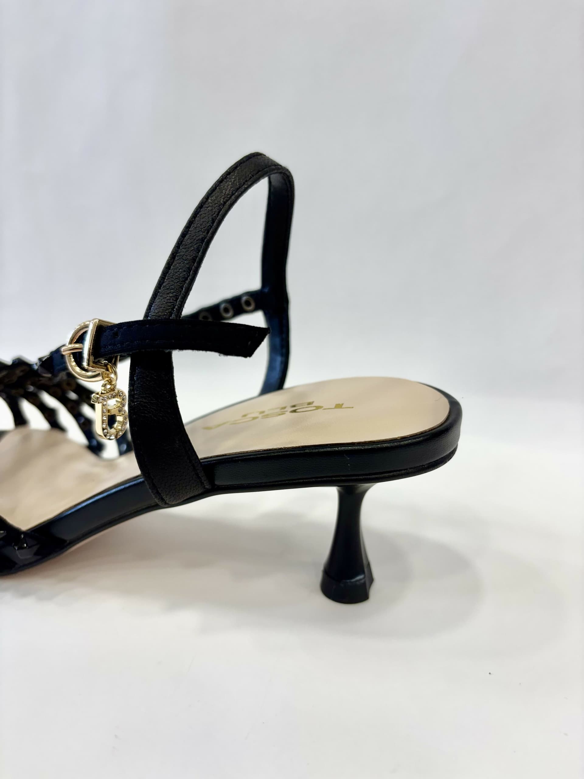 ToscaBlu Donna Sandalo in pelle con borchie in Scarpe col tacco Cantali Calzature - Randazzo, commercioVirtuoso.it