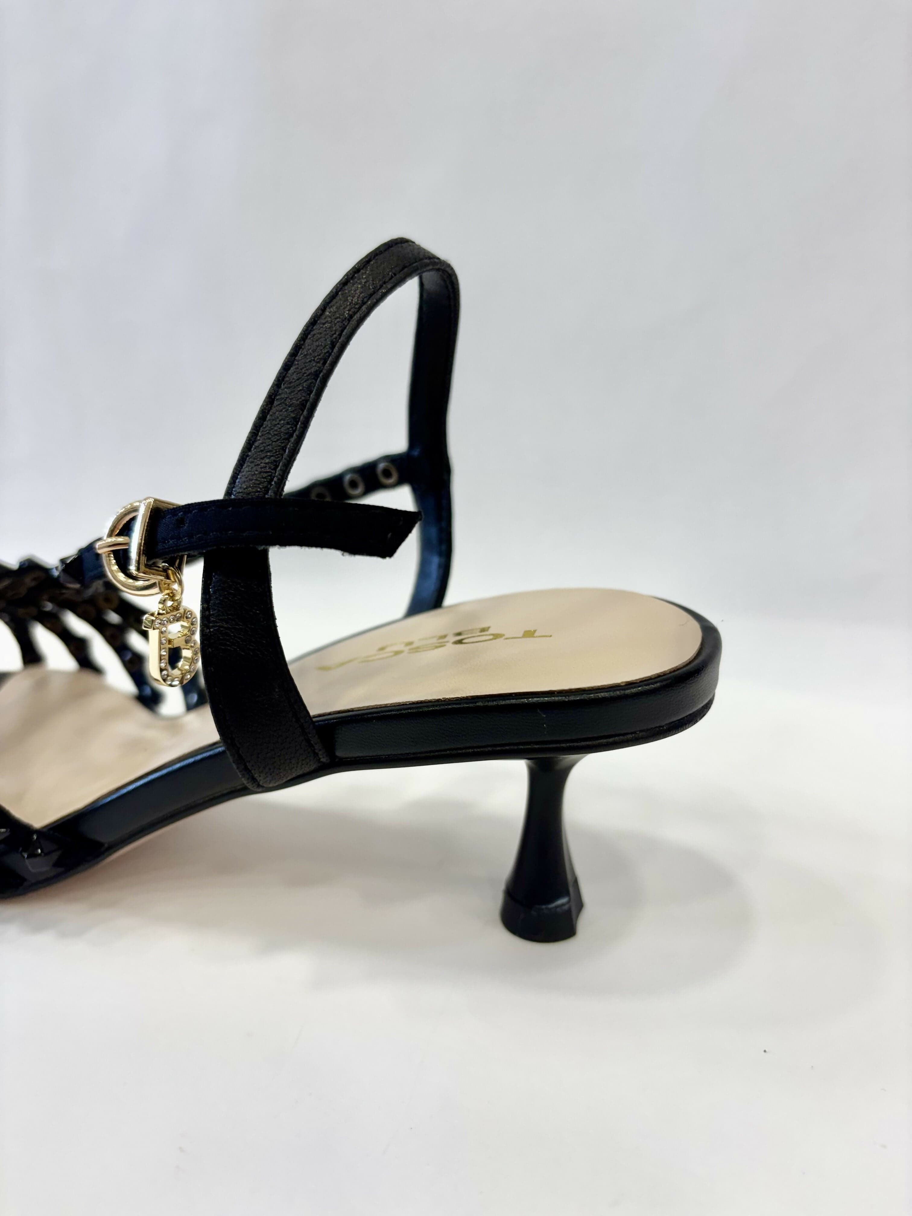 ToscaBlu Donna Sandalo in pelle con borchie in Scarpe col tacco Cantali Calzature - Randazzo, commercioVirtuoso.it