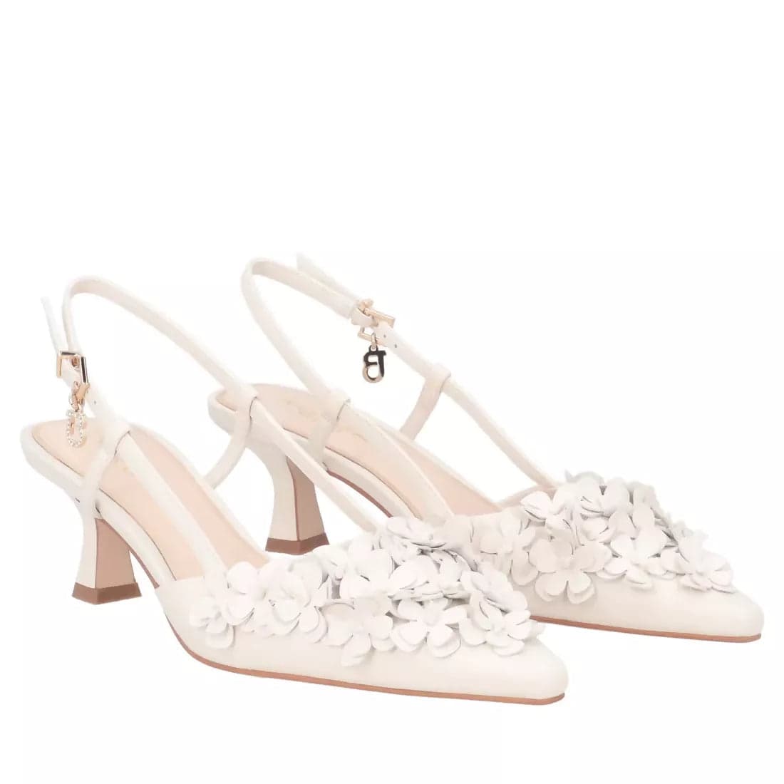 ToscaBlu Donna Slingback Doha in pelle con fiori in Scarpe col tacco Cantali Calzature - Randazzo, commercioVirtuoso.it