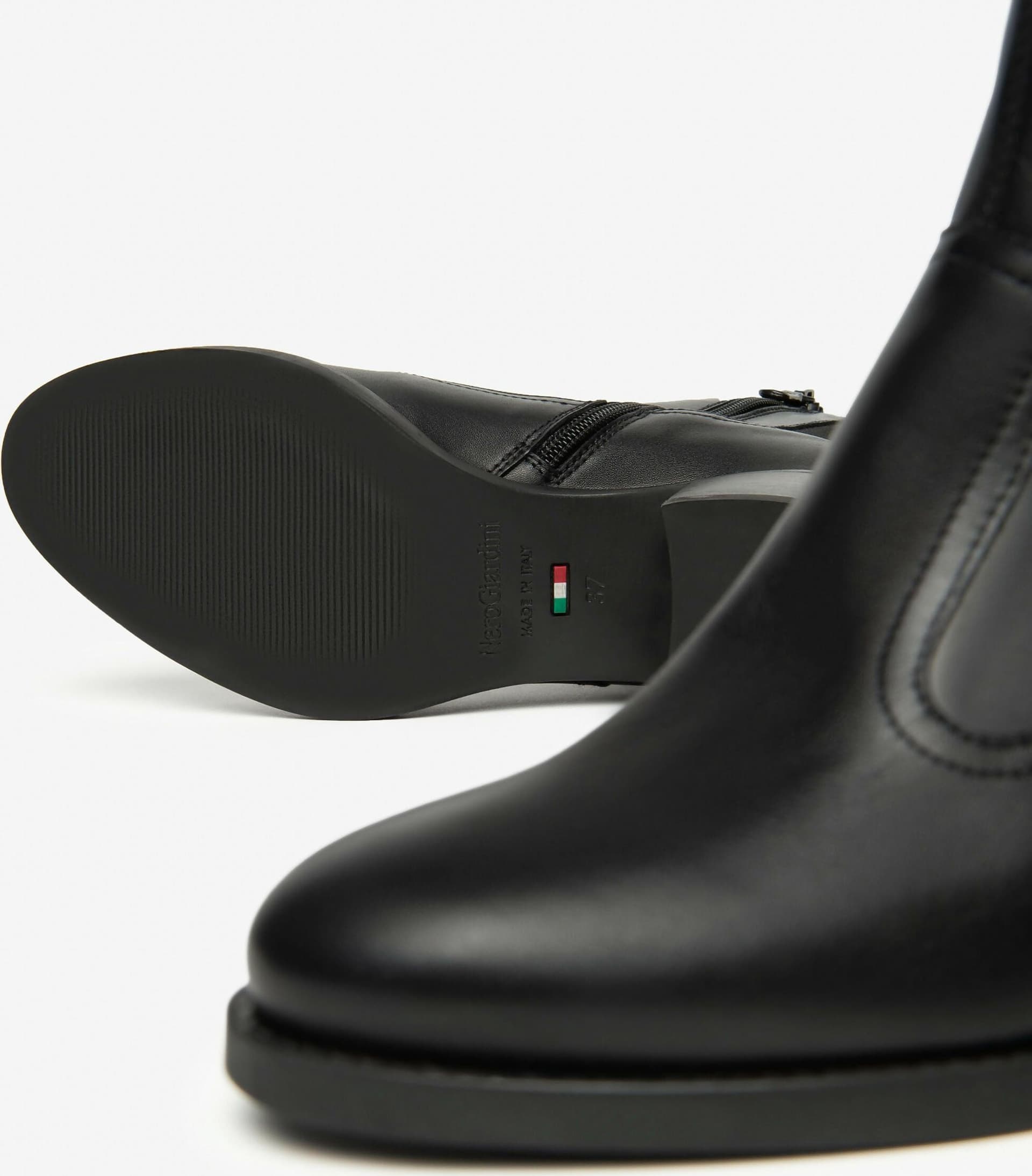 NeroGiardini Donna Stivaletti in Pelle e tessuto in Stivali Cantali Calzature - Randazzo, commercioVirtuoso.it