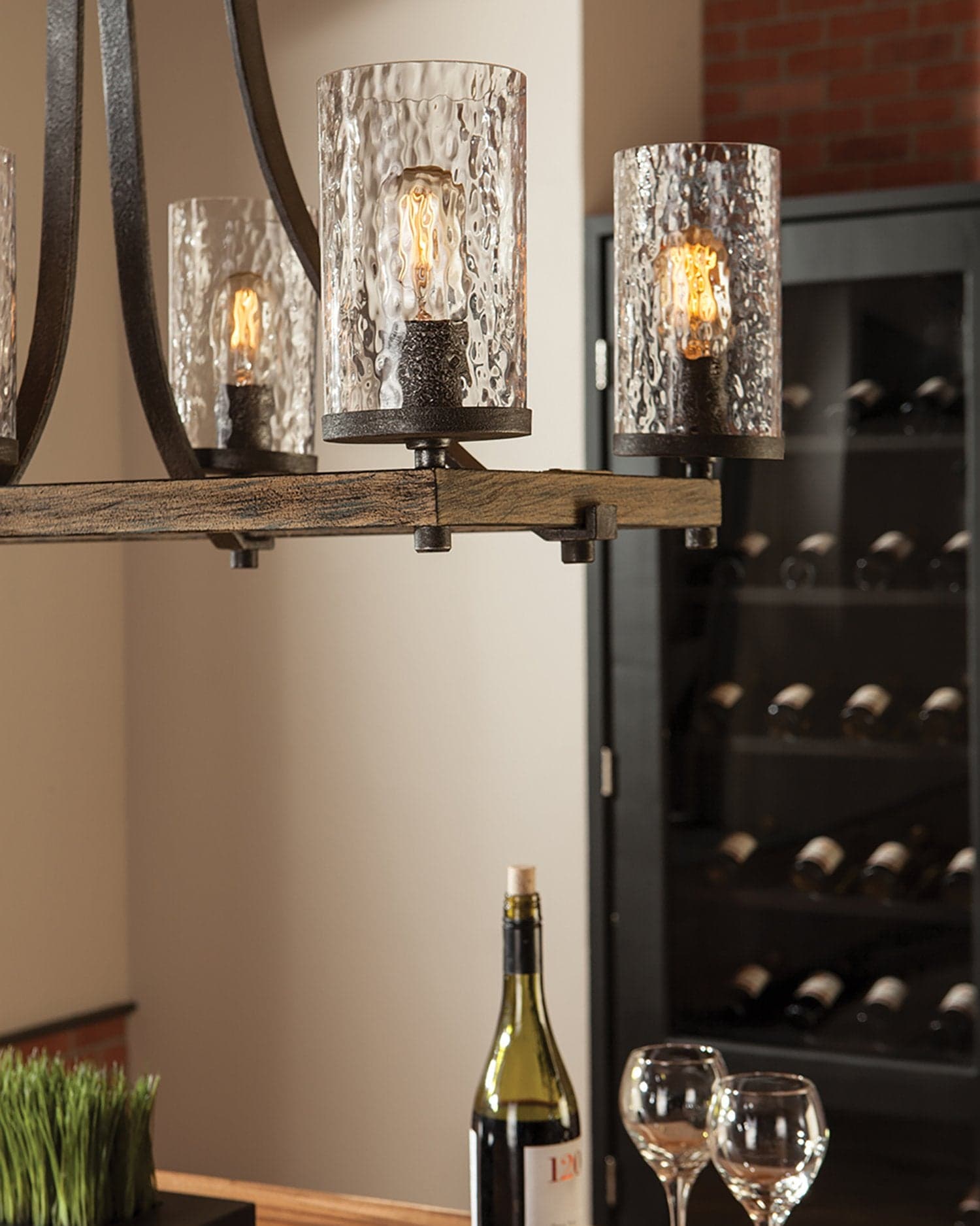 Lampadario Industrial Angelo Acciaio Anticato Metallo Vetro Grigio 8 Luci E27 in Lampade a sospensione LuceArt - Montecorvino Pugliano, commercioVirtuoso.it