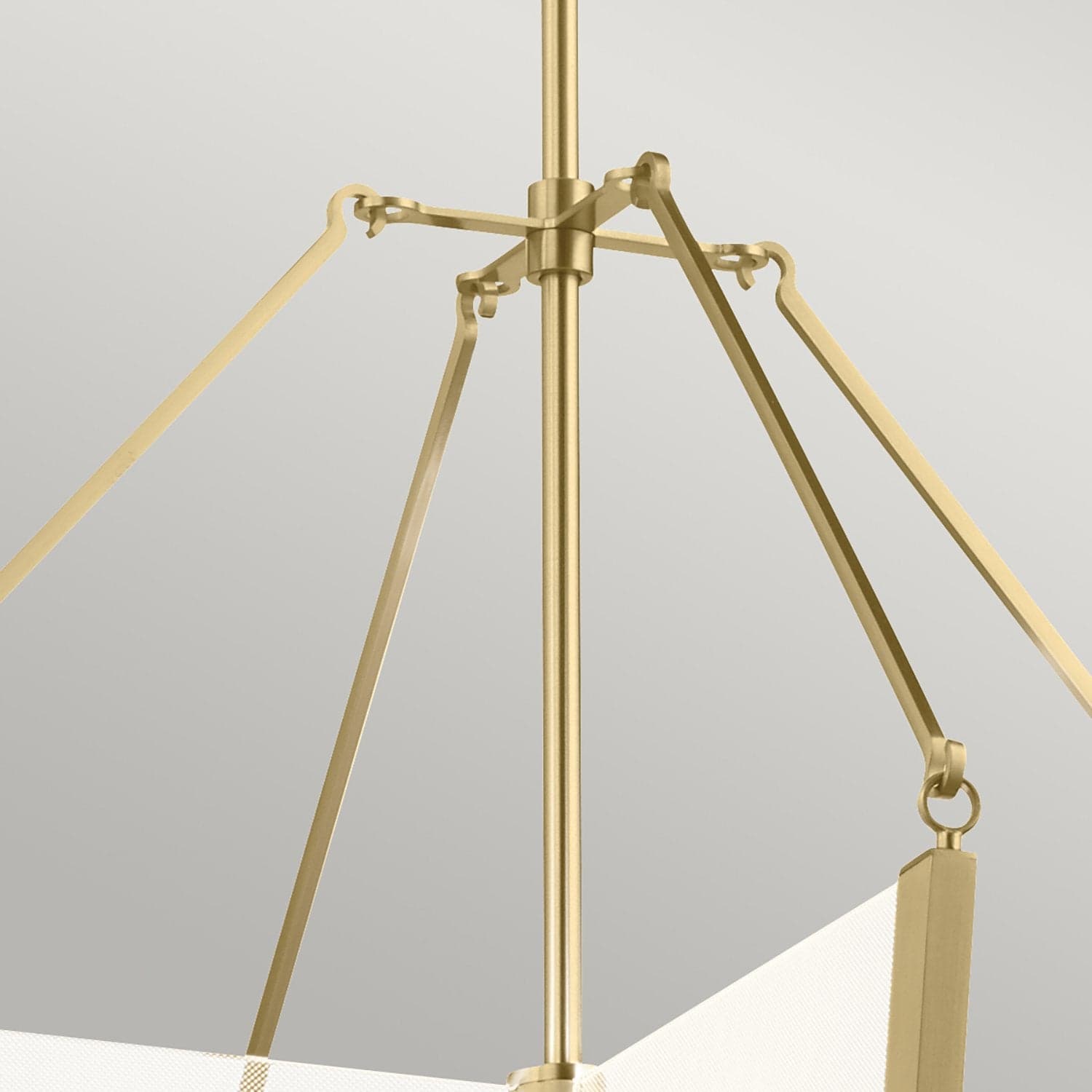 Lampadario Industrial Nordico Calters Alluminio Oro Champagne Led 72.3W 3000K in Plafoniere LuceArt - Montecorvino Pugliano, commercioVirtuoso.it
