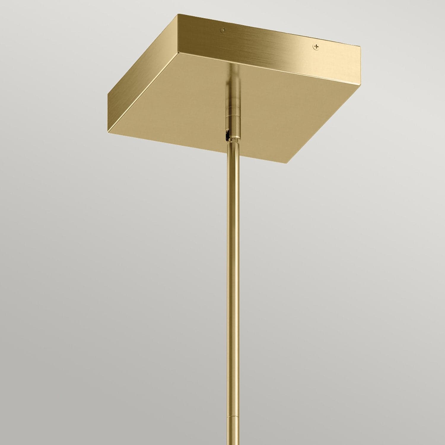 Lampadario Industrial Nordico Ciri Alluminio Bianco Oro Champagne Led 45W 3000K in Lampadari LuceArt - Montecorvino Pugliano, commercioVirtuoso.it