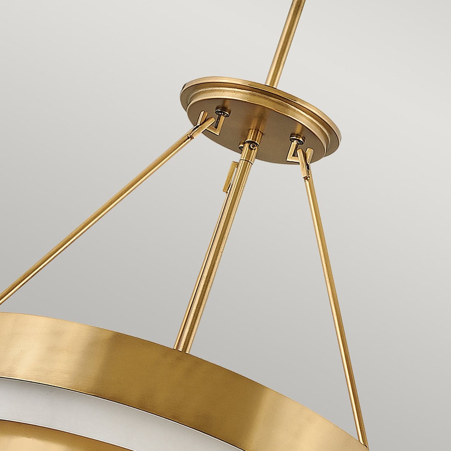 Lampadario Contemporaneo Echelon Acciaio Ottone Antico 4 Luci E14 in Lampade a sospensione LuceArt - Montecorvino Pugliano, commercioVirtuoso.it