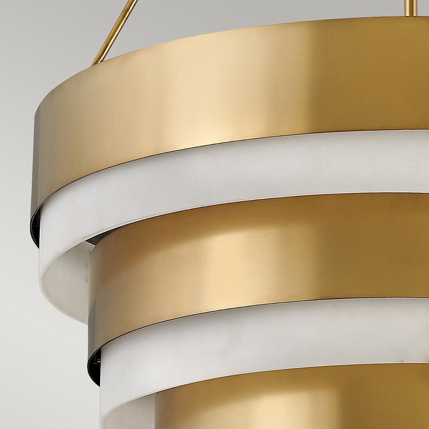 Lampadario Contemporaneo Echelon Acciaio Ottone Antico 8 Luci E14 in Lampade a sospensione LuceArt - Montecorvino Pugliano, commercioVirtuoso.it