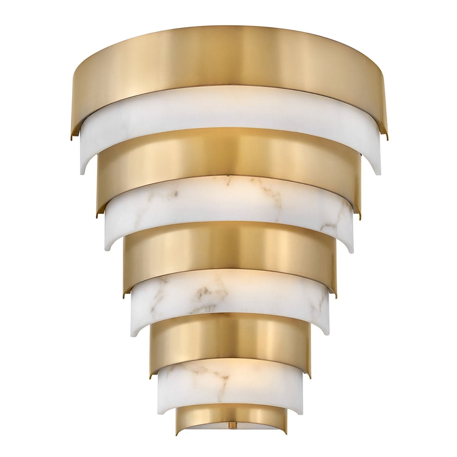 Applique Contemporanea Echelon Acciaio Ottone Antico Led 12W 3000K 1080Lm in Applique LuceArt - Montecorvino Pugliano, commercioVirtuoso.it