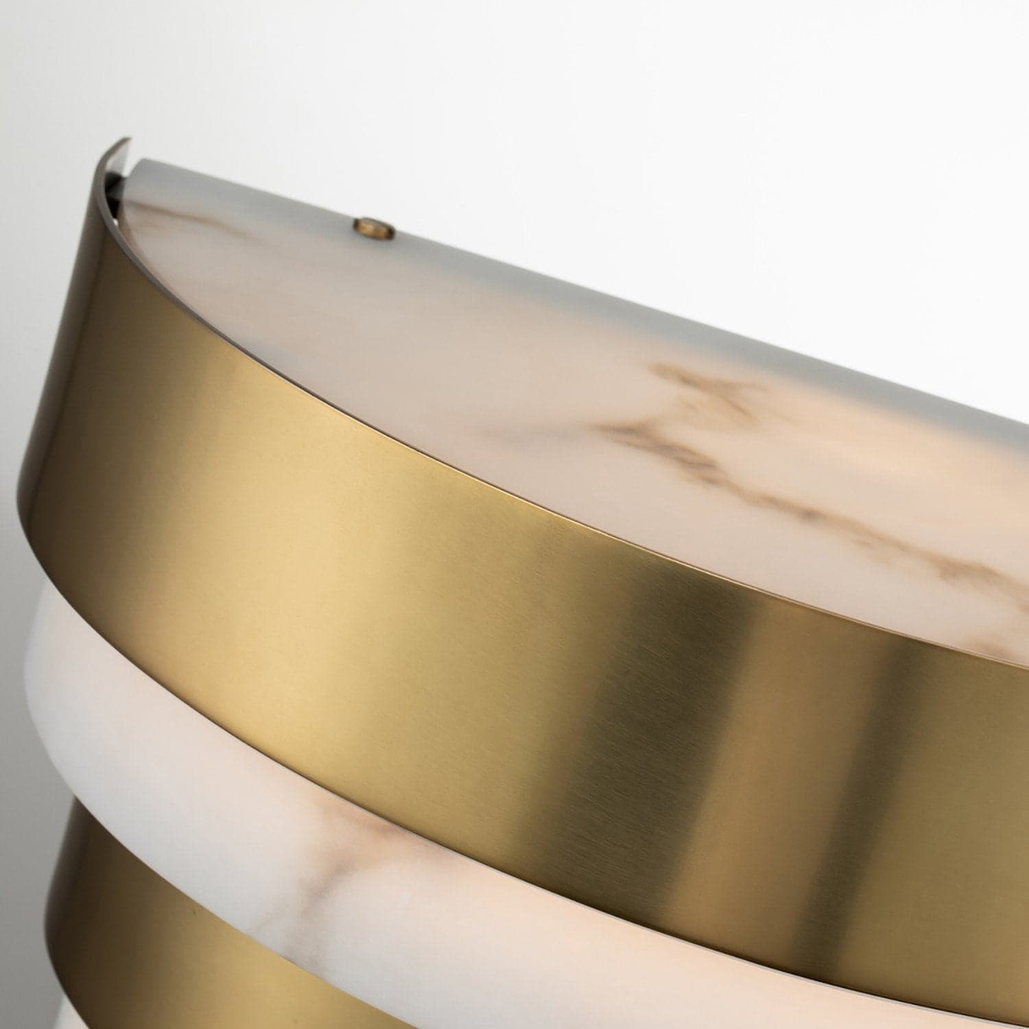 Applique Contemporanea Echelon Acciaio Ottone Antico Led 12W 3000K 1080Lm in Applique LuceArt - Montecorvino Pugliano, commercioVirtuoso.it