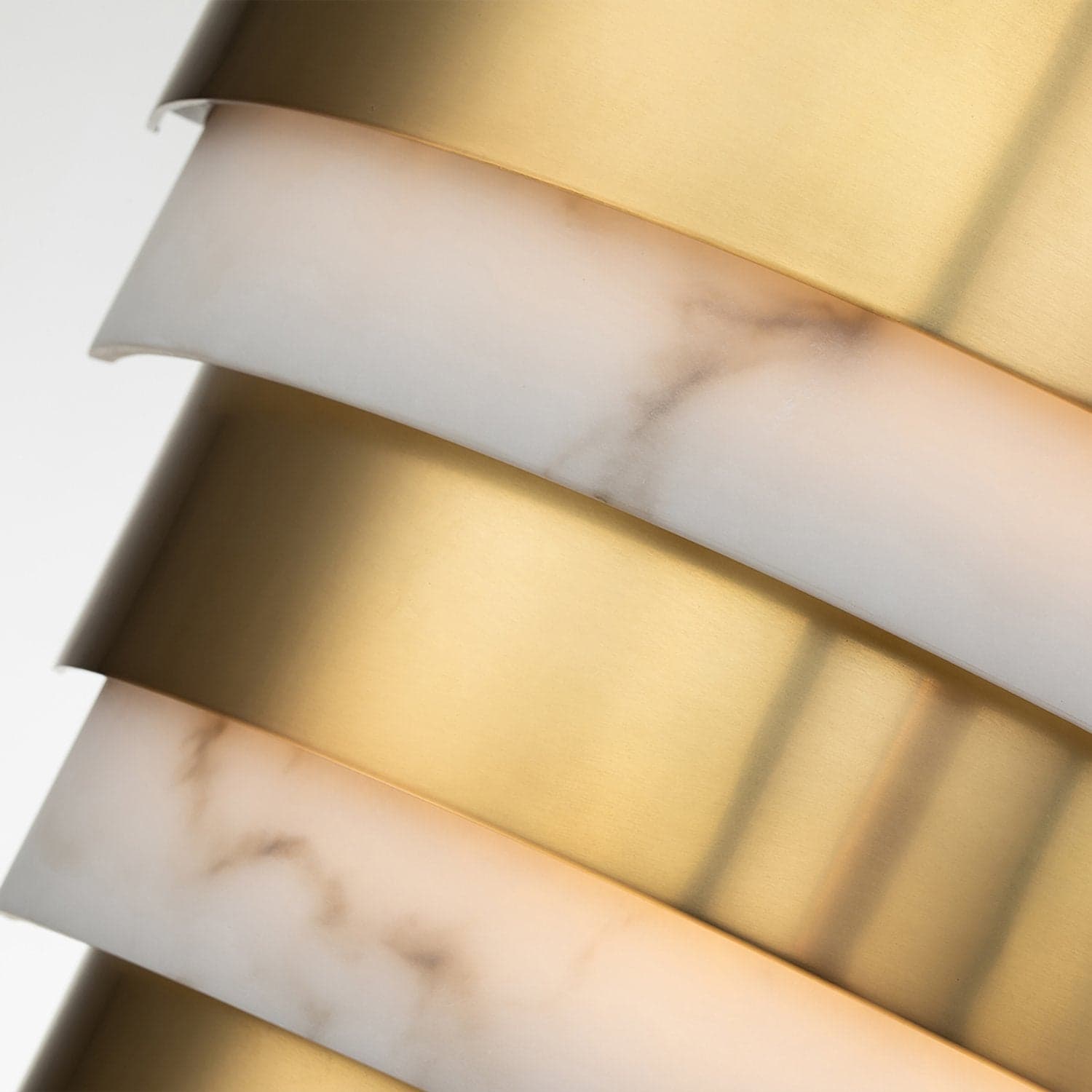 Applique Contemporanea Echelon Acciaio Ottone Antico Led 12W 3000K 1080Lm in Applique LuceArt - Montecorvino Pugliano, commercioVirtuoso.it