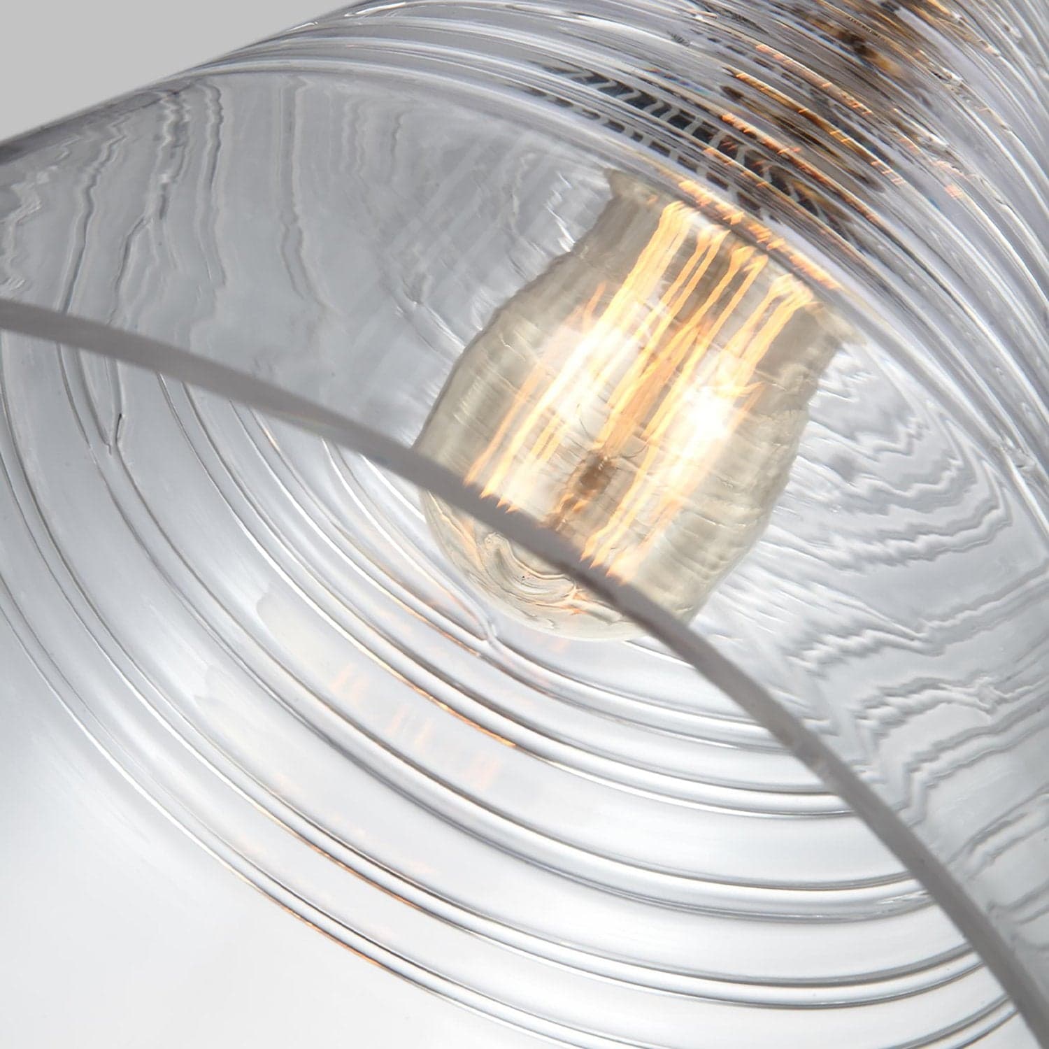 Sospensione Contemporanea Elmore Acciaio Ottone Brunito Vetro 1 Luce E27 in Lampade a sospensione LuceArt - Montecorvino Pugliano, commercioVirtuoso.it