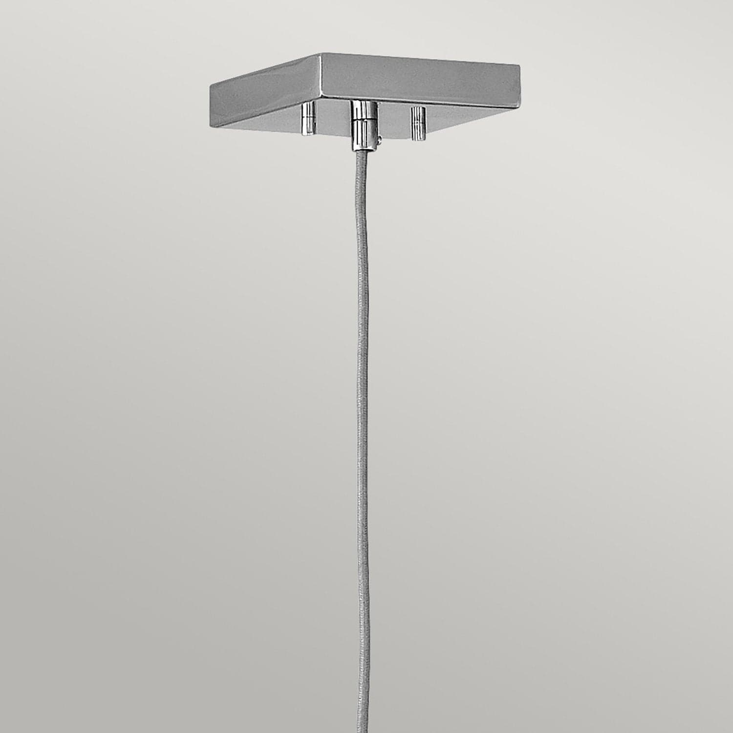 Sospensione Contemporanea Ensemble Acciaio Nichel Lucido 1 Luce E27 in Lampade a sospensione LuceArt - Montecorvino Pugliano, commercioVirtuoso.it