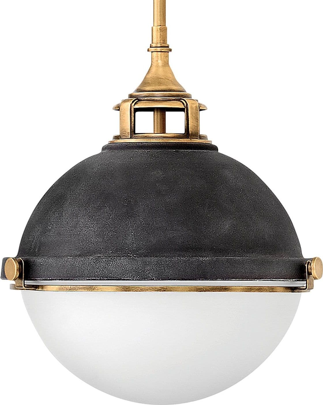 Lampadario Contemporaneo Fletcher Acciaio Zinco Antico Ottone 2 Luci E27 in Lampade a sospensione LuceArt - Montecorvino Pugliano, commercioVirtuoso.it