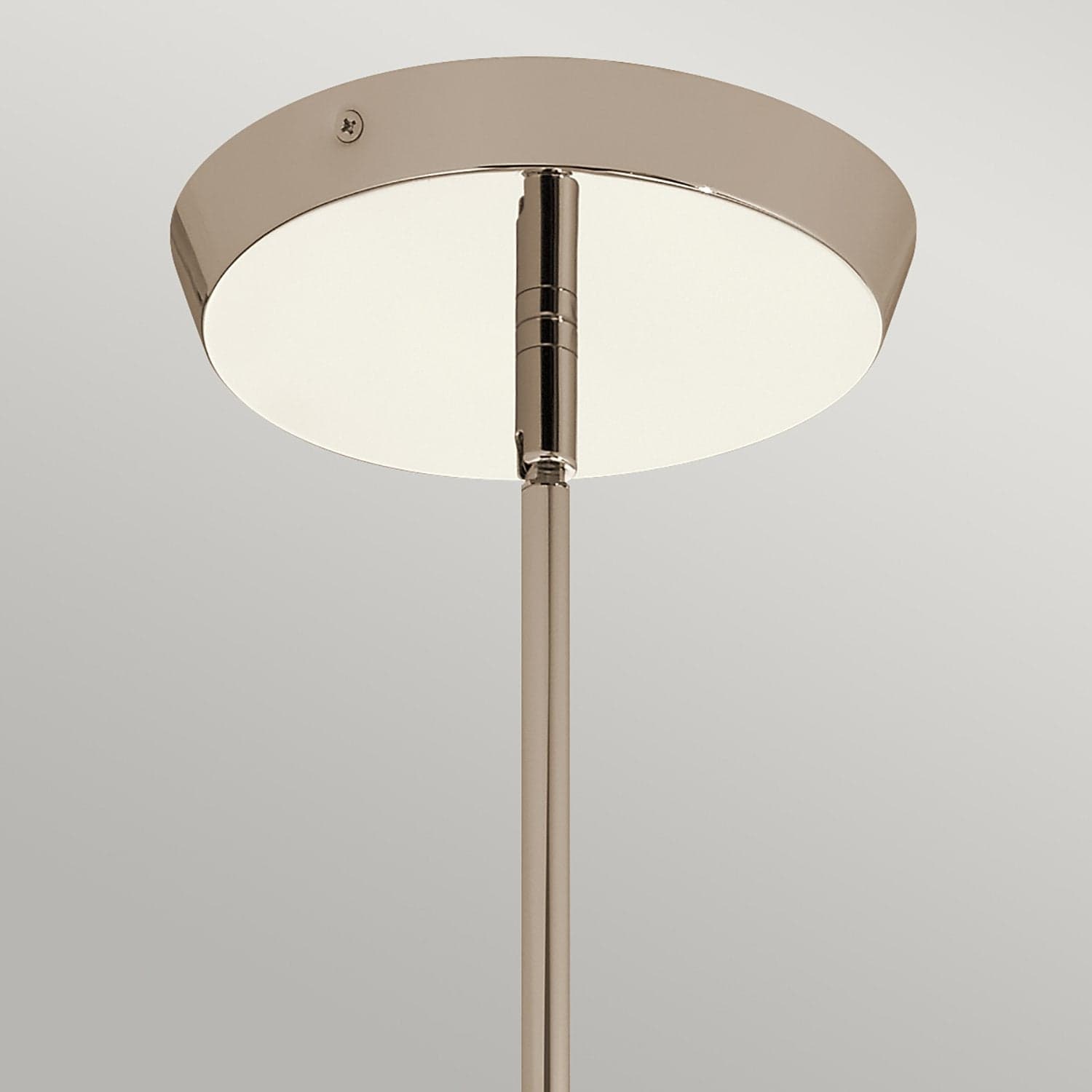 Lampadario Classico Kayva Acciaio Nichel Lucido Vetro Led 24W 3000K 1625Lm in Lampadari LuceArt - Montecorvino Pugliano, commercioVirtuoso.it