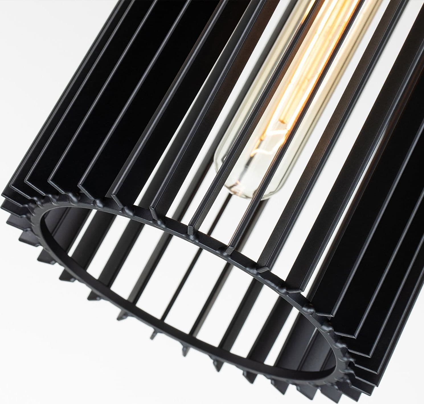 Sospensione Contemporanea Linara Acciaio Nero Ottone Naturale Ottone 1 Luce E27 in Lampade a sospensione LuceArt - Montecorvino Pugliano, commercioVirtuoso.it