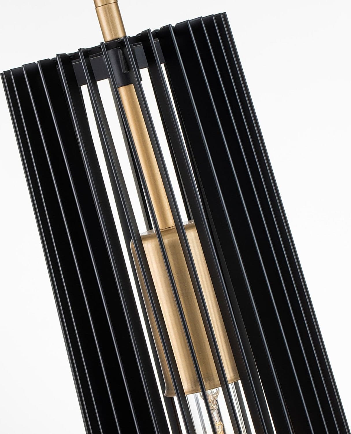 Sospensione Contemporanea Linara Acciaio Nero Ottone Naturale Ottone 1 Luce E27 in Lampade a sospensione LuceArt - Montecorvino Pugliano, commercioVirtuoso.it